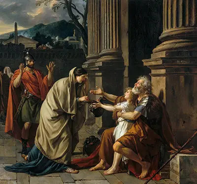 Belisarius Begging for Alms Jacques Louis David